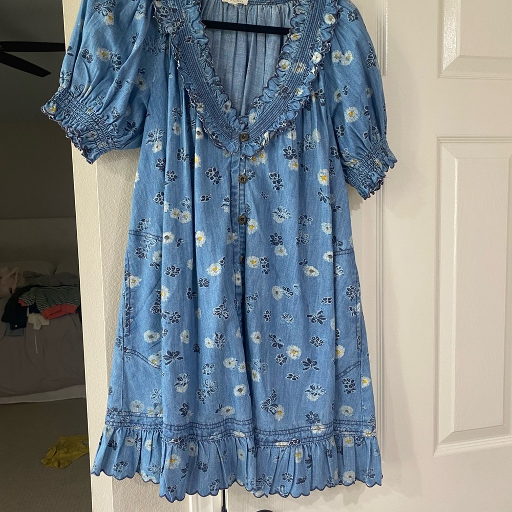 Pilcro Denim Mini Dress
